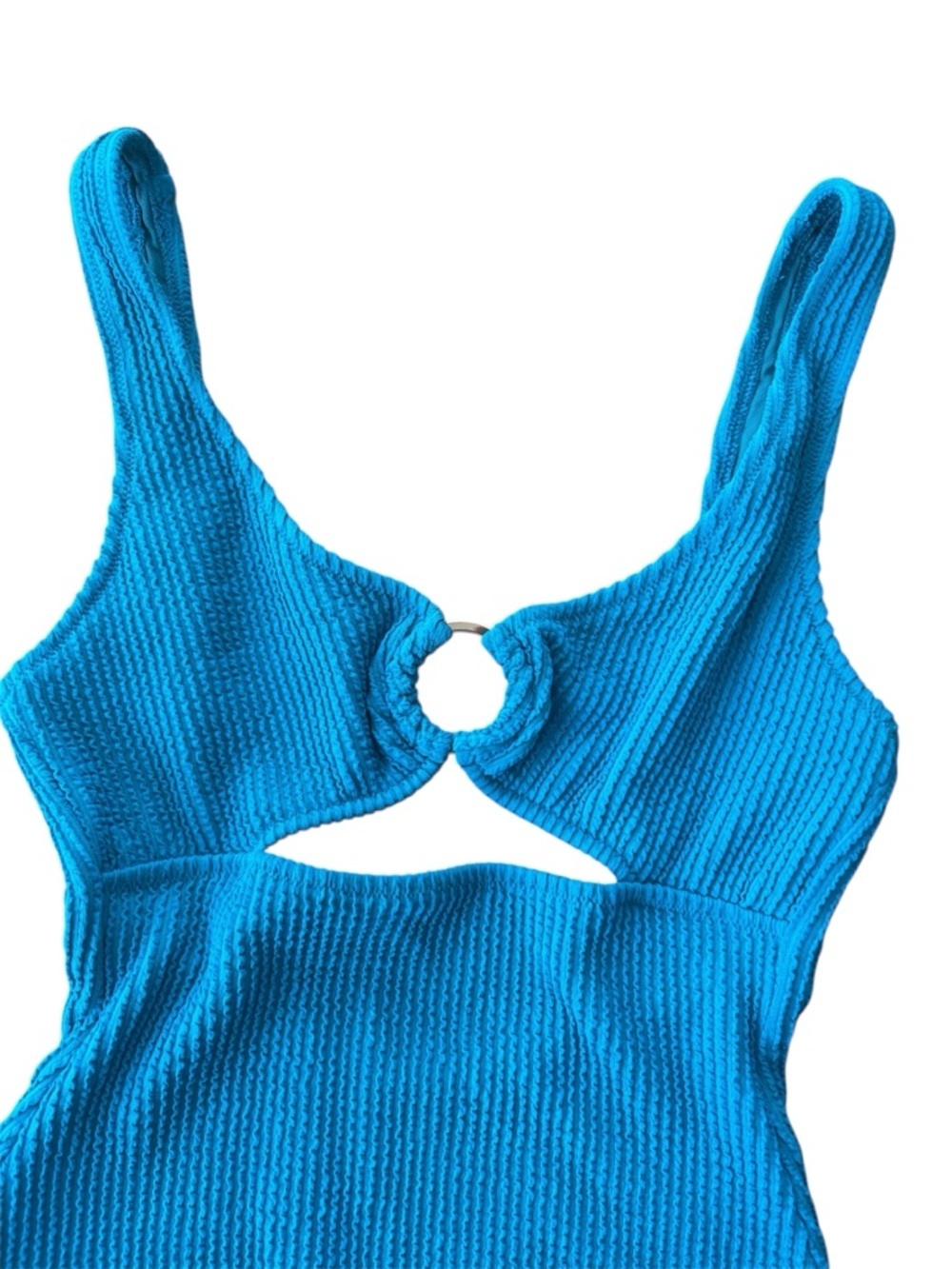 aerie Bright Blue One-Piece Swim - Picture 5 of 6